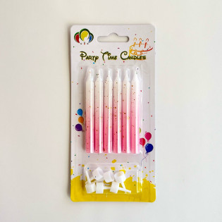 Baby Pink Candles Baby Pink Candles