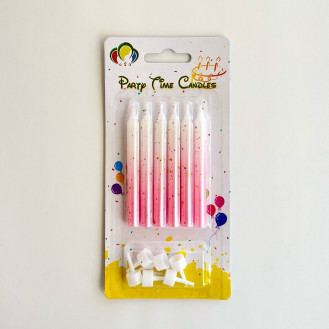 Baby Pink Candles Baby Pink Candles