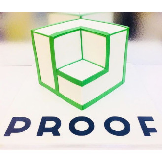 Proof Logo Cake  Proof Logo Cake