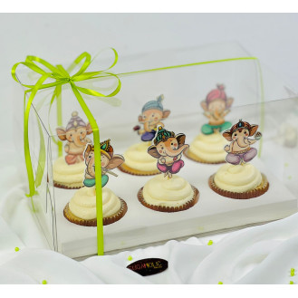 Ganpati Cupcakes - Box of 6  Ganpati Cupcakes - Box of 6