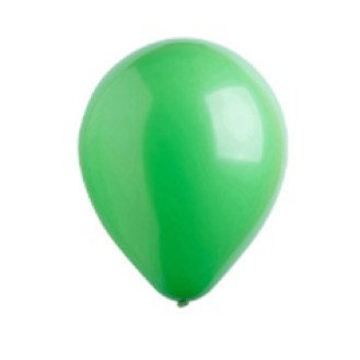 Festive Green Standard Latex Balloons Festive Green Standard Latex Balloons