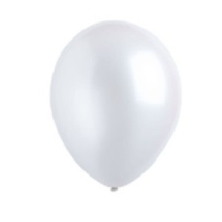 Frosty White Pearlized Latex Balloons Frosty White Pearlized Latex Balloons