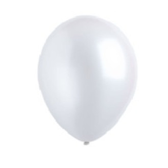 Frosty White Pearlized Latex Balloons Frosty White Pearlized Latex Balloons