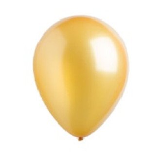 Gold Pearlized Latex Balloon  Gold Pearlized Latex Balloon