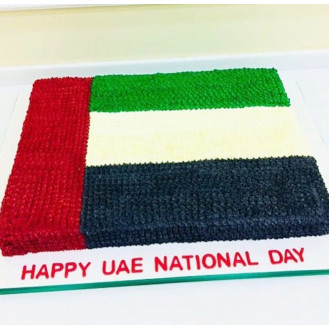 UAE Flag Cake UAE Flag Cake