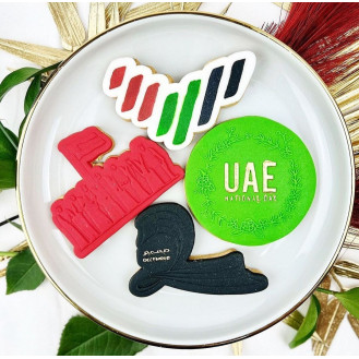 UAE National Day Cookies (Per Piece) UAE National Day Cookies (Per Piece)