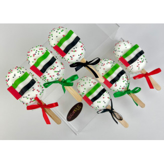 UAE National Day Flag Cakesickles ( per piece) UAE National Day Flag Cakesickles ( per piece)