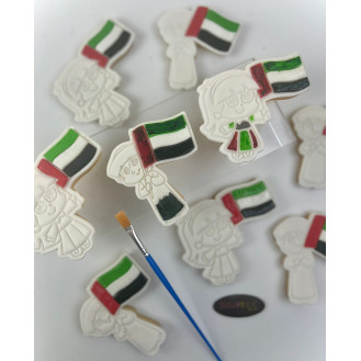 UAE National Day DIY cookie (Boy or Girl) UAE National Day DIY cookie (Boy or Girl)