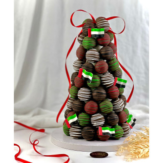 UAE National Day Cakepop Tower  UAE National Day Cakepop Tower