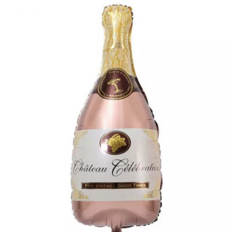 Pink Champagne Foil Balloon Pink Champagne Foil Balloon