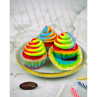 Rainbow Cupcake