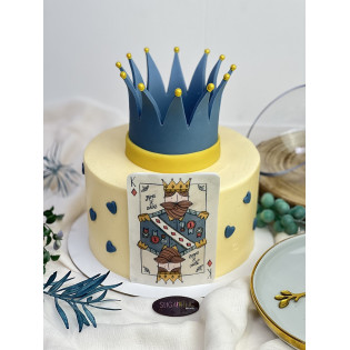 Fathers Day Crown Cake  Fathers Day Crown Cake