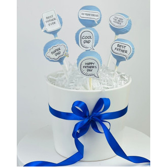 Fathers Day Cakepop Bucket  Fathers Day Cakepop Bucket