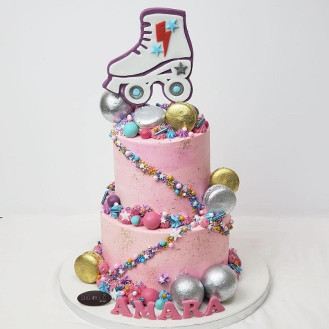 Rollerblading Cake Rollerblading Cake
