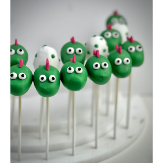 Dino Themed  Cake Pops ( per piece) Dino Themed  Cake Pops ( per piece)