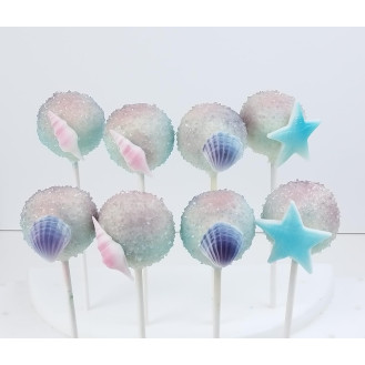 Mermaid- Shell Cakepop  ( Per piece )