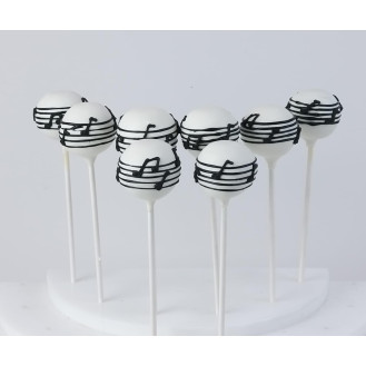 Musical Notes Cakepop  ( Per piece )