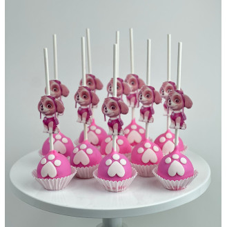 Skye Paw Patrol Cakepops  ( per piece)