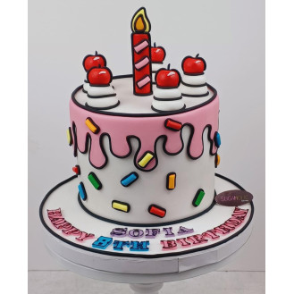 Comic Cake 01 Comic Cake 01