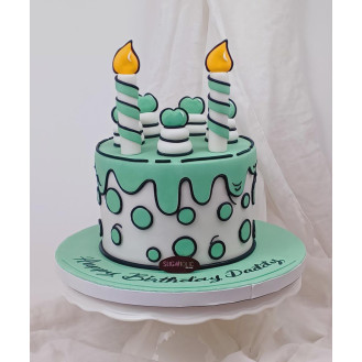 Comic Cake 02