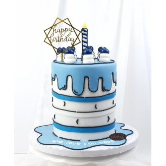 For Him Comic Cake