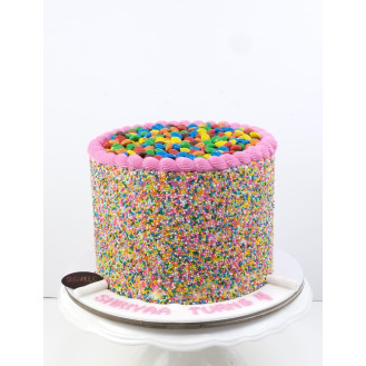 Overload of Colours Buttercream Cake 