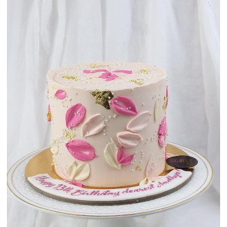 Pinky Lady Buttercream Cake Pinky Lady Buttercream Cake