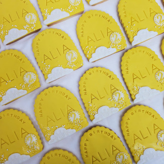 Yellow and White Cookies ( per piece)