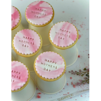 Marble Pink Mother's Day Cookies ( per piece)