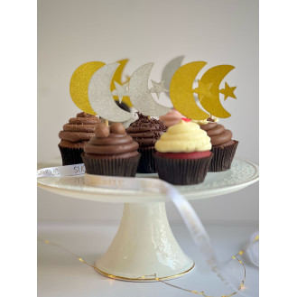 Ramadan Moon-Star Cupcake (Per Piece)
