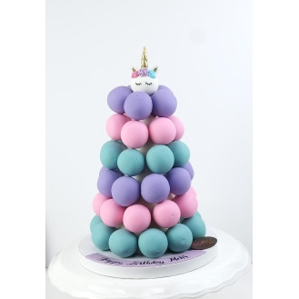 Unicorn Colored Cakepop Tower  Unicorn Colored Cakepop Tower
