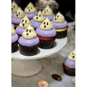 Ghost Face Cupcake Ghost Face Cupcake
