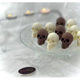 Halloween Skull Chocolate (per piece) Halloween Skull Chocolate (per piece)