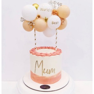 Balloon Cake - Mothers Day  Balloon Cake - Mothers Day