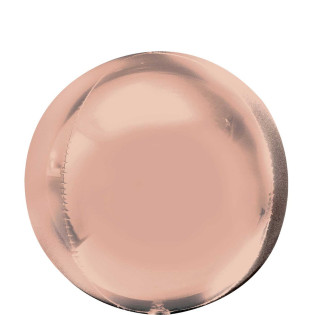 Orbz Rose Gold Balloon with one Tassle Orbz Rose Gold Balloon with one Tassle