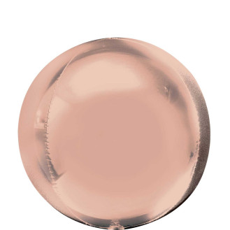Orbz Rose Gold Balloon with one Tassle Orbz Rose Gold Balloon with one Tassle