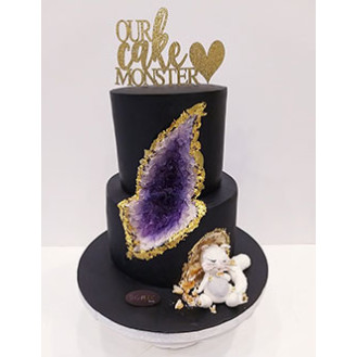Cake monster Fondant Cake