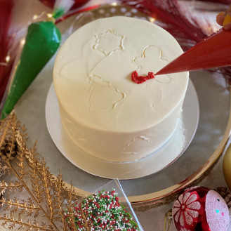 Christmas Cake Decorating Kit  Christmas Cake Decorating Kit