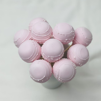 Breast Cancer Cakepops