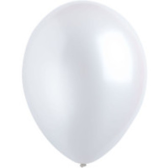 Frosty White Standard Latex Balloons Frosty White Standard Latex Balloons