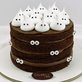 Ghost Eyes Cake  Ghost Eyes Cake