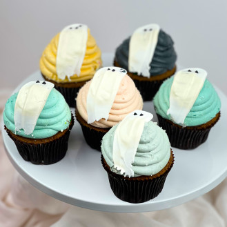 Ghost Cupcake Ghost Cupcake