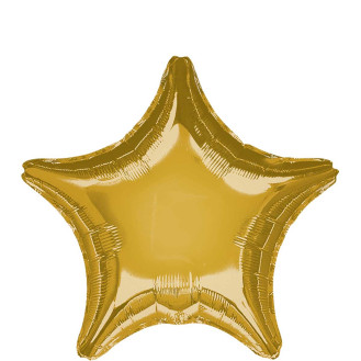 Star Golden Foil Balloon Star Golden Foil Balloon