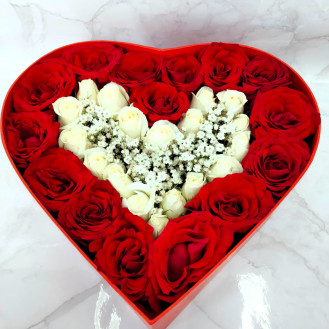 Heart Shape Flower Box  Heart Shape Flower Box