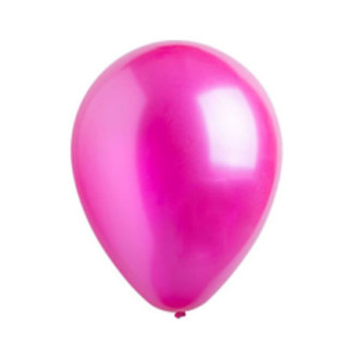 Hot Pink Metallic Latex Balloons Hot Pink Metallic Latex Balloons