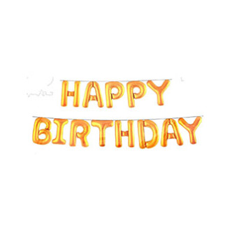 Happy Birthday Gold letters Happy Birthday Gold letters