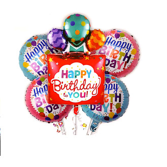 Happy Birthday to you Foil Balloon Set Happy Birthday to you Foil Balloon Set