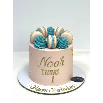 Light Pink Macaroon Cake Light Pink Macaroon Cake