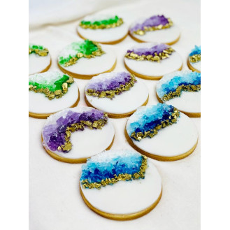 Geode Cookies (per piece) Geode Cookies (per piece)