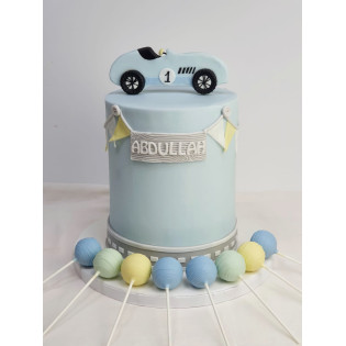 Race Car Cake and Cakepops  Race Car Cake and Cakepops